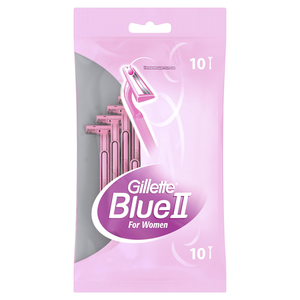 Станок для бритья Gillette Blue II женский одноразовый, 10 шт