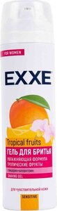Гель для бритья Exxe для чувствительной кожи Tropical Fruits
