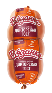 Колбаса вареная Вязанка Докторская ГОСТ 