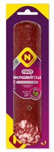 Колбаса Останкино Брауншвейгская сырокопченая