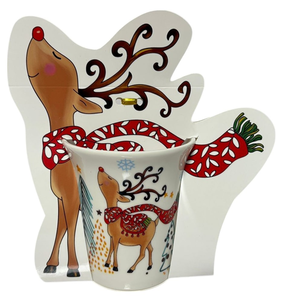 Кружка Kukina Raffinata Snow time фарфор, 300 мл