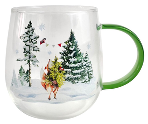 Стакан Kukina Raffinata Зима стекло, 400 мл