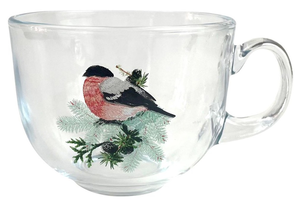 Стакан Kukina Raffinata Снегирь стекло, 480 мл