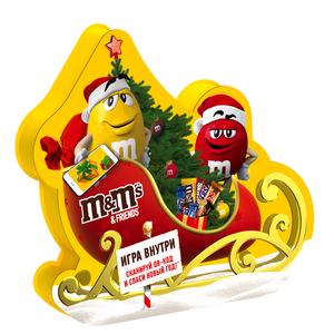 Набор подарочный M&M's Сани