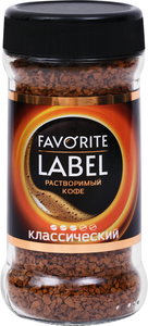 Кофе Favorite Label растворимый сублимированный