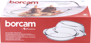 Утятница Borcam овальная с крышкой 35х20х10,7 см