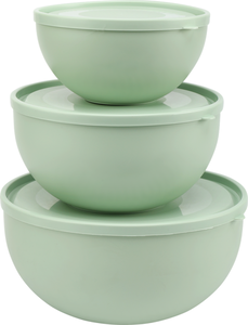 Набор Hanplast салатницы с крышкой, 3 шт