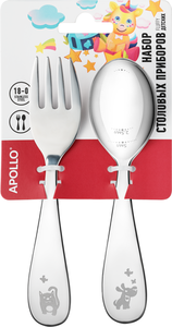 Набор детских столовых приборов Apollo Fluffy