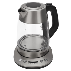 Чайник Polaris PWK 0507CAD стеклянный, 1.7 л