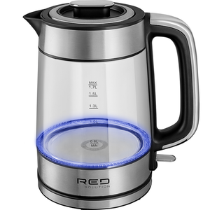 Чайник стеклянный Red Solution G104, 1.7 л