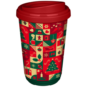 Термостакан Phibo с декором, 400 мл