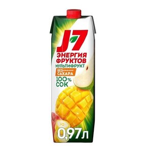 Сок J7 Мультифрукт с мякотью