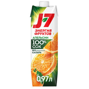 Сок J7 Апельсин с мякотью