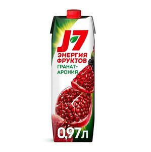 Нектар J7 Гранат-Черноплодная рябина осветленный