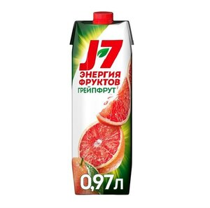 Нектар Грейпфрут с мякотью ТМ J7 (Джей Севен)
