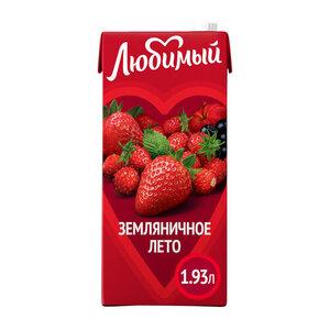 Напиток Земляничное лето ТМ Любимый