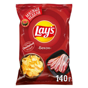 Чипсы Lay's бекон