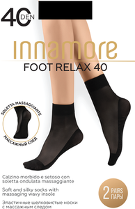 Носки Innamore Foot Relax 40 nero, u/a