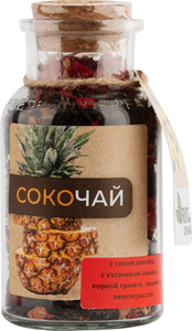 Чай черный Befruitbe Сокочай Ананас, вишня, гранат, лемонграсс