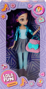Набор Lolafun Кукла в блестящем наряде с аксессуарами