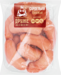 Сардельки Друже Говяжьи