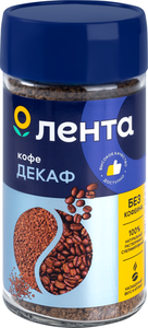 Кофе растворимый Лента декофеинизированный