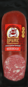 Колбаса Друже Московская ГОСТ варено-копченая