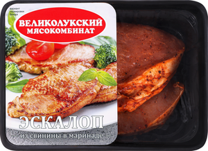 Эскалоп из свинины Мк Великолукский в маринаде бескостный