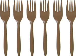 Вилки одноразовые City Home Trade, 6 шт