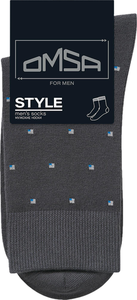 Носки мужские Omsa Квадратики Style 514