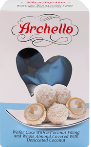 Конфеты Archello с цельным миндалем в кокосовой обсыпке