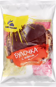 Булочка Каравай с маком
