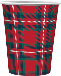 Стаканы бумажные Нд Плэй Красная клетка 250 мл, 6 шт