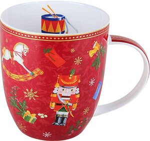 Кружка Korall Щелкунчик красная, 420 мл