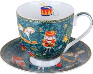 Чайная пара Korall Щелкунчик зеленая, 440 мл