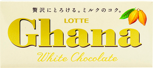 Шоколад белый Lotte Ghana Гана