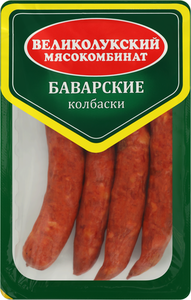 Колбаски полукопченые Мк Великолукский Баварские
