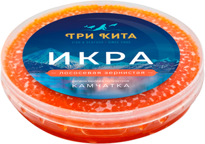 Икра горбуши Три Кита зернистая