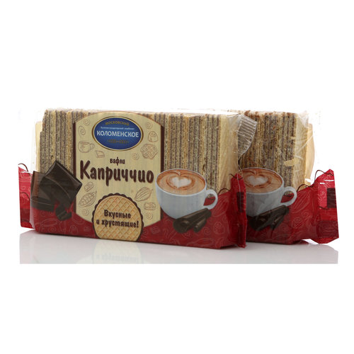Вафли Каприччио с шоколадной начинкой Коломенское