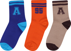 Носки детские Inwin высокие, буквы, 3 пары