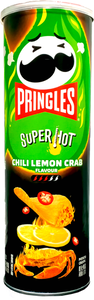 Чипсы картофельные Pringles Острый лимон и краб