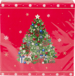 Салфетки City Home Trade New Years Joy 33x33 см, 12 шт