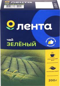 Чай зеленый Лента крупнолистовой
