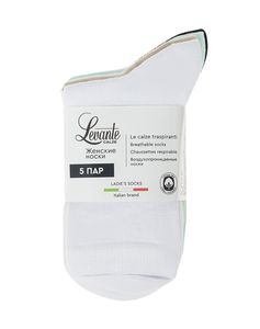 Носки женские Levante ассорти 822, р23-25, 5 пар