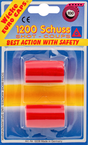 Игрушка Sohni-Wicke Пистоны 100 зарядные, 1200 шт