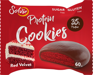 Печенье протеиновое Solvie Red Velvet