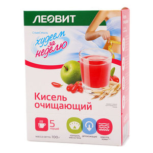 Кисель очищающий ТМ Леовит