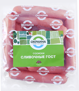 Сосиски Окраина Сливочные