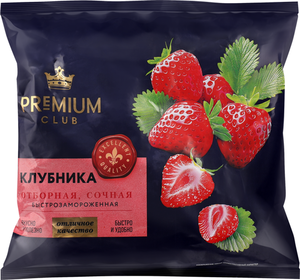 Клубника Premium Club быстрозамороженная