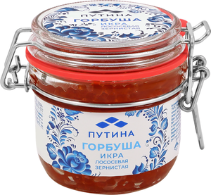 Икра горбуши Путина зернистая соленая